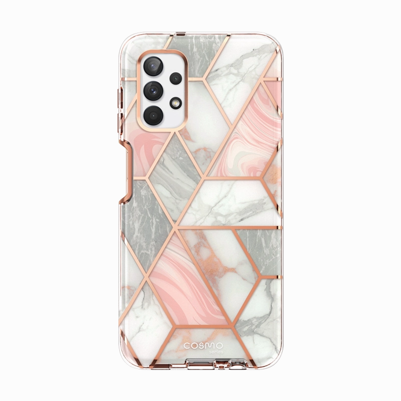 Galaxy A32 Cosmo Case - Marble Pink Screen Defense Reinforced Corners