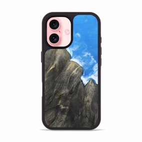 Shatterproof Glass Iphone 16 Wood Phone Case - Payton (Coastal, 781825)