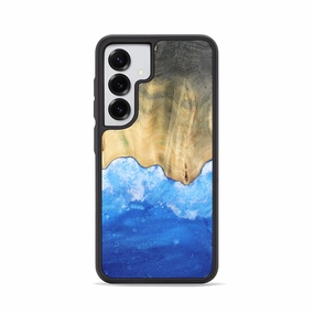 Galaxy S25 Wood Phone Case - Julius (Coastal, 781843) Protective Film Soft Edge