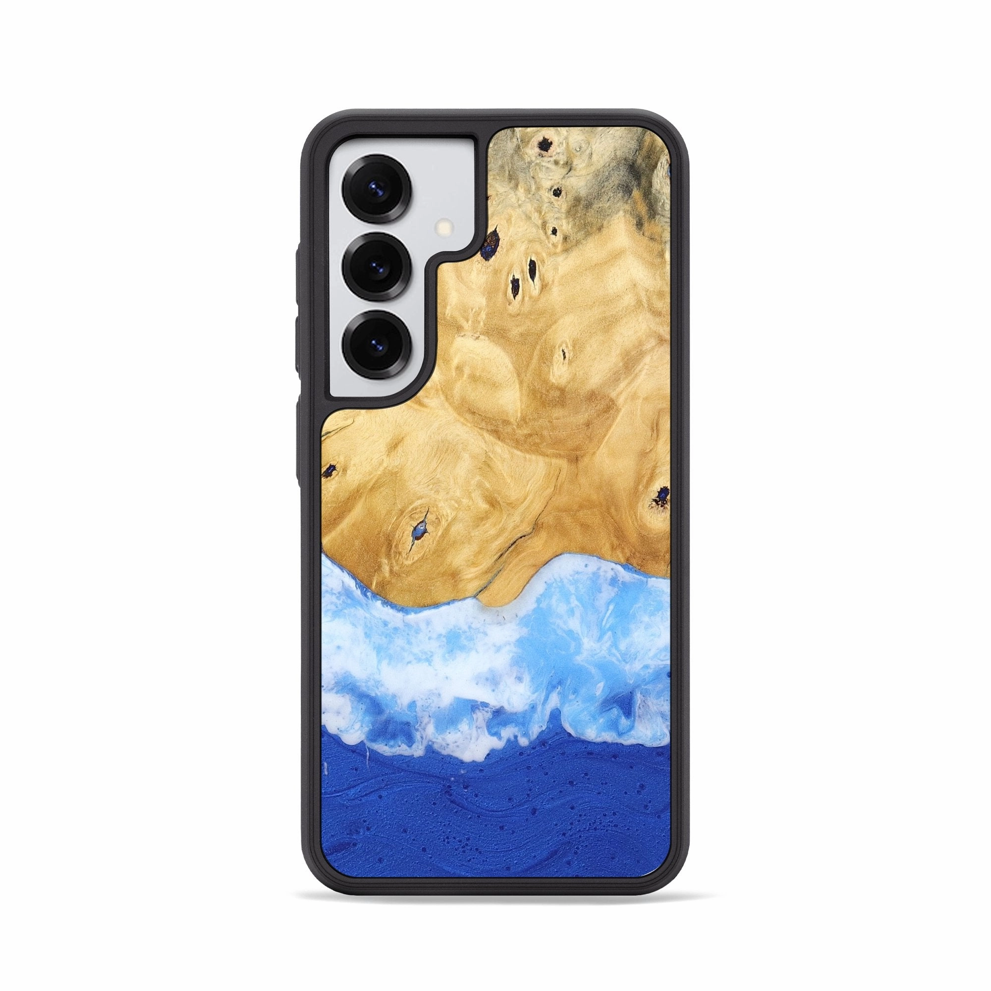 Scratch Proof Anti Finger Grease Galaxy S25 Wood Phone Case - Sybil (Coastal, 774616)