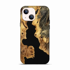 Iphone 13 Wood Live Edge Phone Case - Crissy (Wood Burl, 773717) Shock Guard