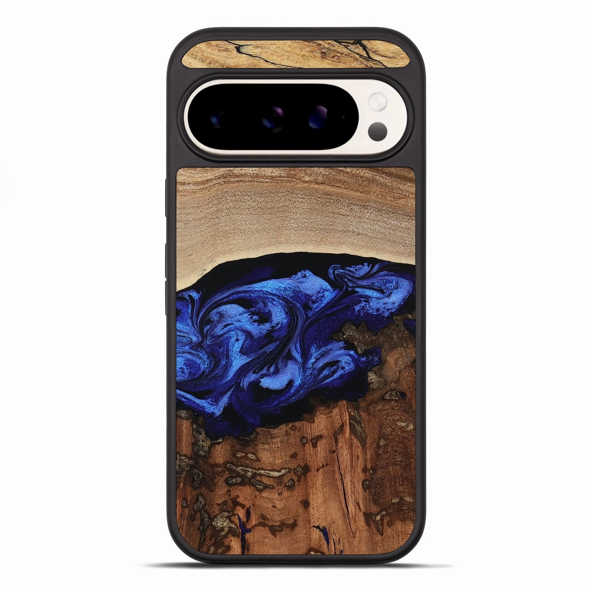 Protective Layer Pixel 10 Pro Xl Wood Phone Case - Mckayla (Blue, 781777)