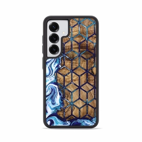 Slim Screen Protector Galaxy S25 Wood Phone Case - Connie (Pattern, 781709)