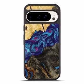 Anti Blue Light Slim Screen Protector Pixel 10 Pro Xl Wood Phone Case - Cameron (Blue, 779785)