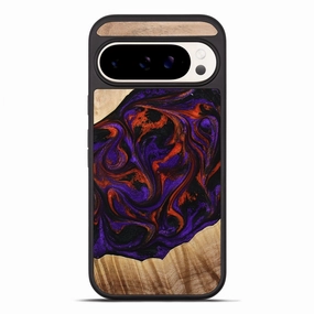 Pixel 10 Pro Xl Wood Phone Case - Jolette (Purple, 773836) Smooth Surface