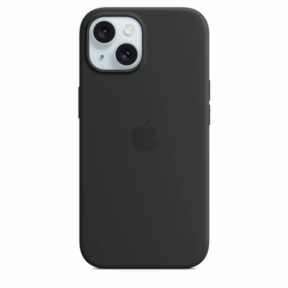 Scratch Resistant Coating Protective Layer Silicone Case - Black (Iphone 15)