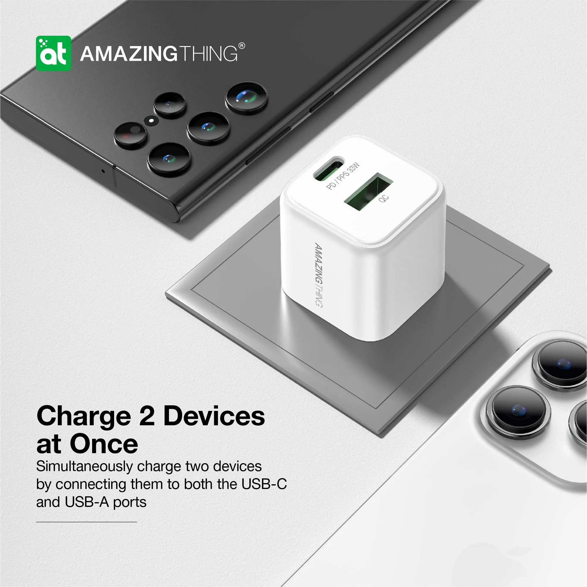 Fast Charging Pd33W Explorer Pro A C  Charger | Us/Uk/Eu