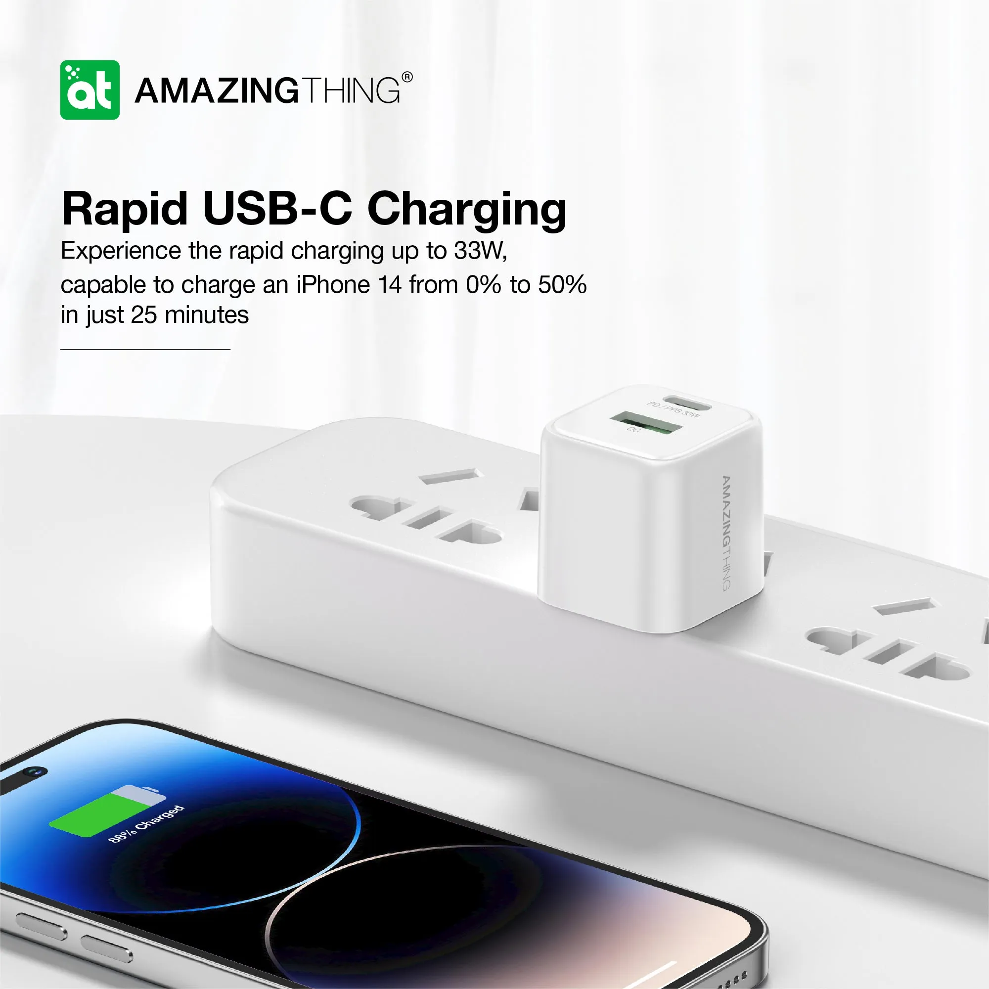 Pd33W Explorer Pro A C  Charger | Us/Uk/Eu Overheat Protection