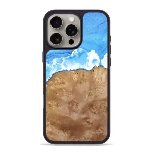 Anti Finger Mark Film Iphone 16 Pro Max Wood Phone Case - Keaton (Coastal, 780335)