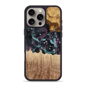Raised Edges Iphone 16 Pro Max Wood Phone Case - Suellen (Cosmos, 778739)