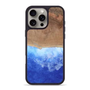 Crystal Clear Anti Scratch Screen Iphone 16 Pro Max Wood Phone Case - Mettie (Coastal, 780365)