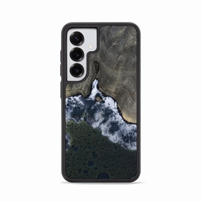 Screen Guard Bubble Free Screen Galaxy S25 Wood Phone Case - Savion (Coastal, 781823)
