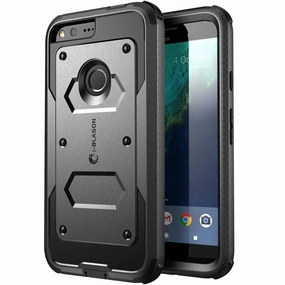 Google Pixel Xl Armorbox Case-Black HD Screen Protector Drop Resistant