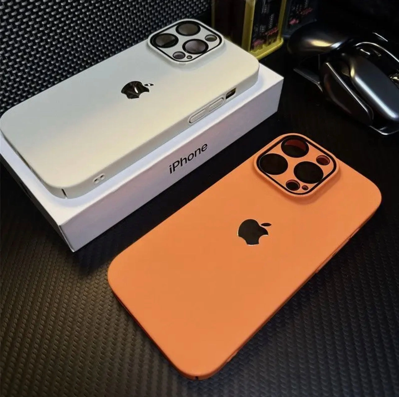 Matte Premium 2.0 - Orange Smooth Touch Film Bubble Free
