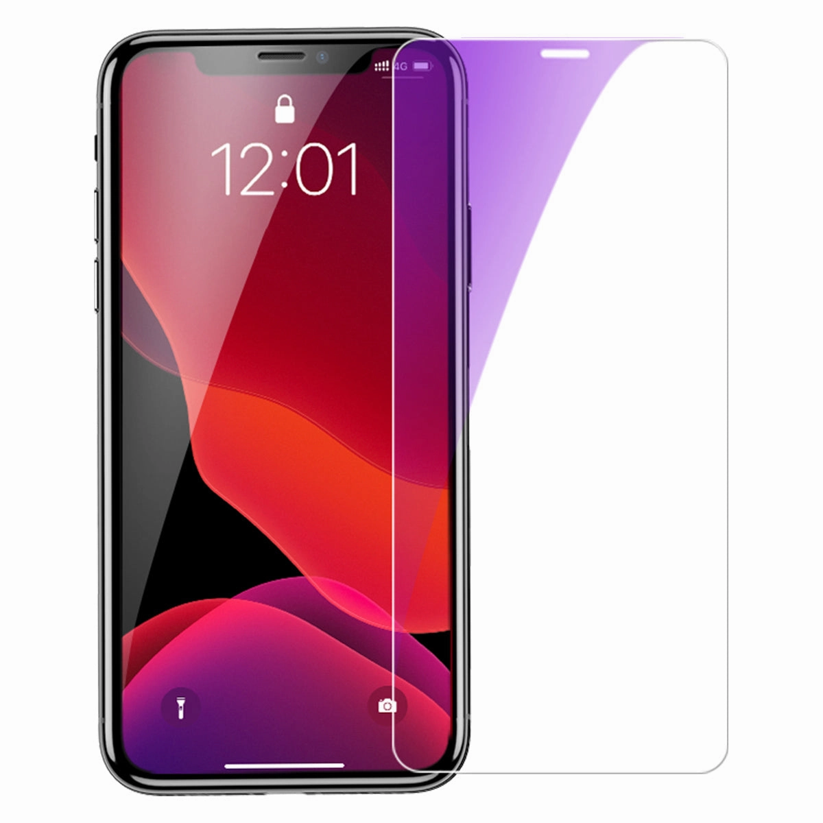 Ultra Thin Drop Resistant Baseus 0.15Mm Tempered Glass Film For Ipx/Xs/11 Pro 5.8Inch Transparent (Sgapiph58S-Fc02)
