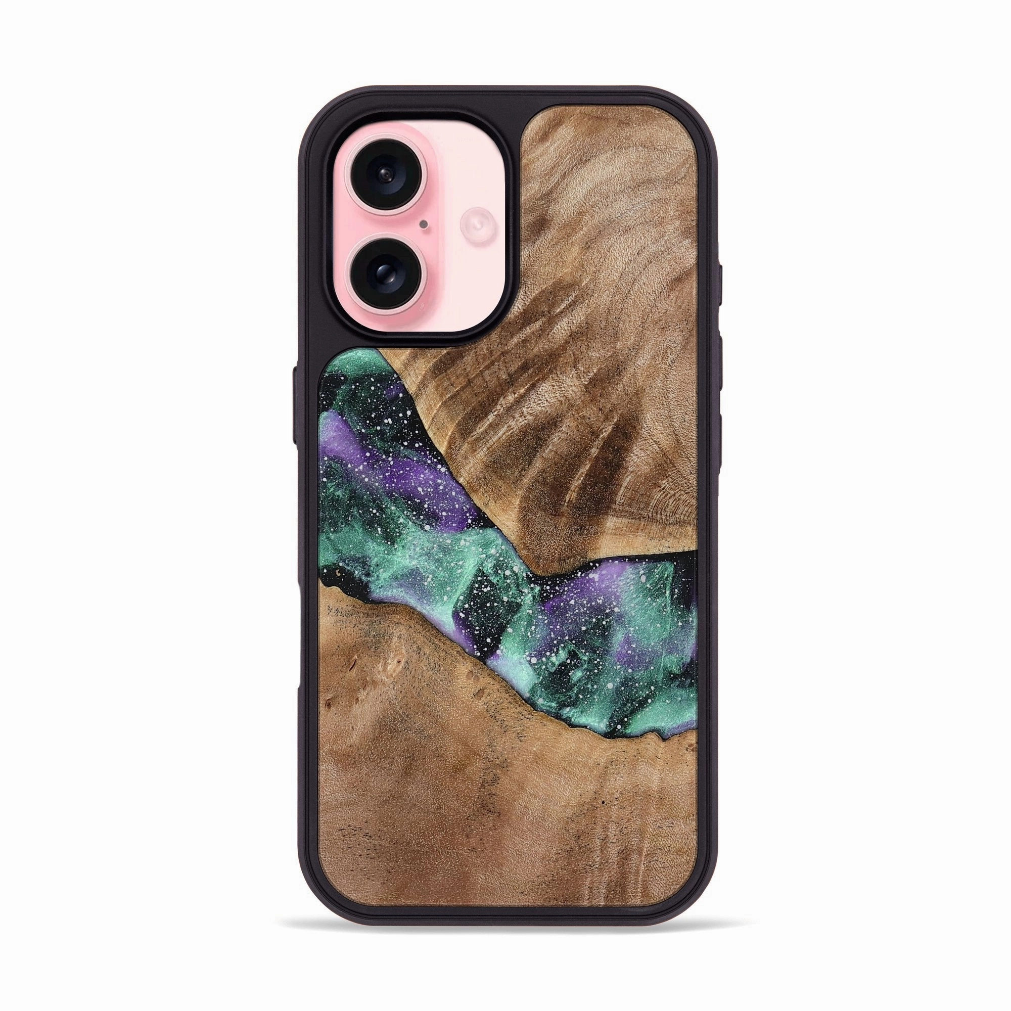 Anti Fingerprint Film Anti Reflection Coating Iphone 16 Wood Phone Case - Mccoy (Cosmos, 779393)