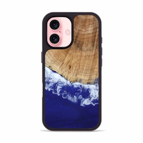 Iphone 16 Wood Phone Case - Susana (Coastal, 780333) Anti Glare