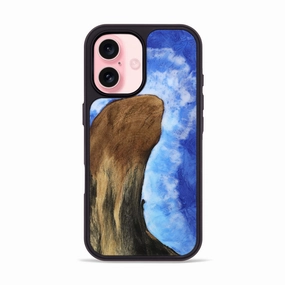 Anti Fingerprint Film Iphone 16 Wood Phone Case - Giles (Coastal, 779496)