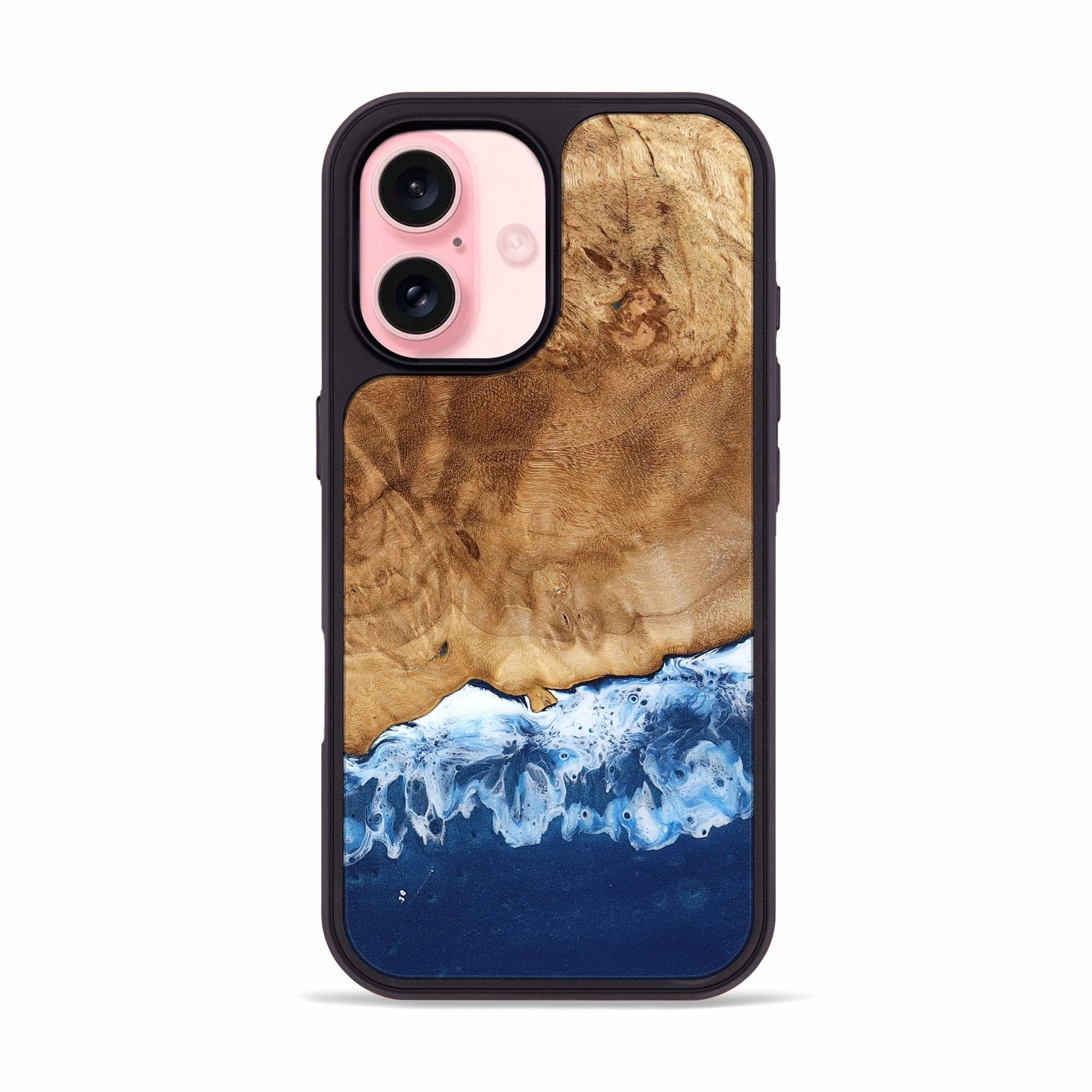 Anti Yellowing Scratch Protection Iphone 16 Wood Phone Case - Tamiko (Coastal, 778405)