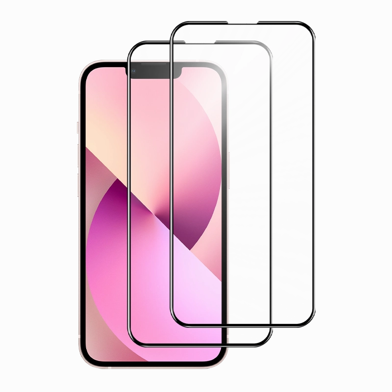 Fingerprint Free Iphone 15 2.5D Tempered Glass Screen Protector - Clear