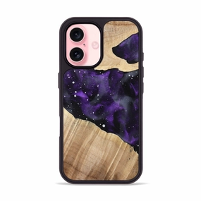 Anti Reflection Coating Protective Layer Iphone 16 Wood Phone Case - Jericho (Cosmos, 777455)