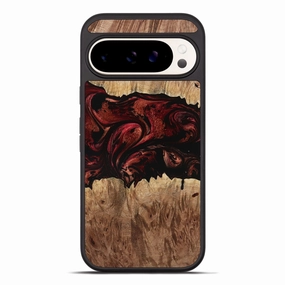 Fingerprint Resistant Screen Pixel 10 Pro Xl Wood Phone Case - Anitra (Red, 771817)