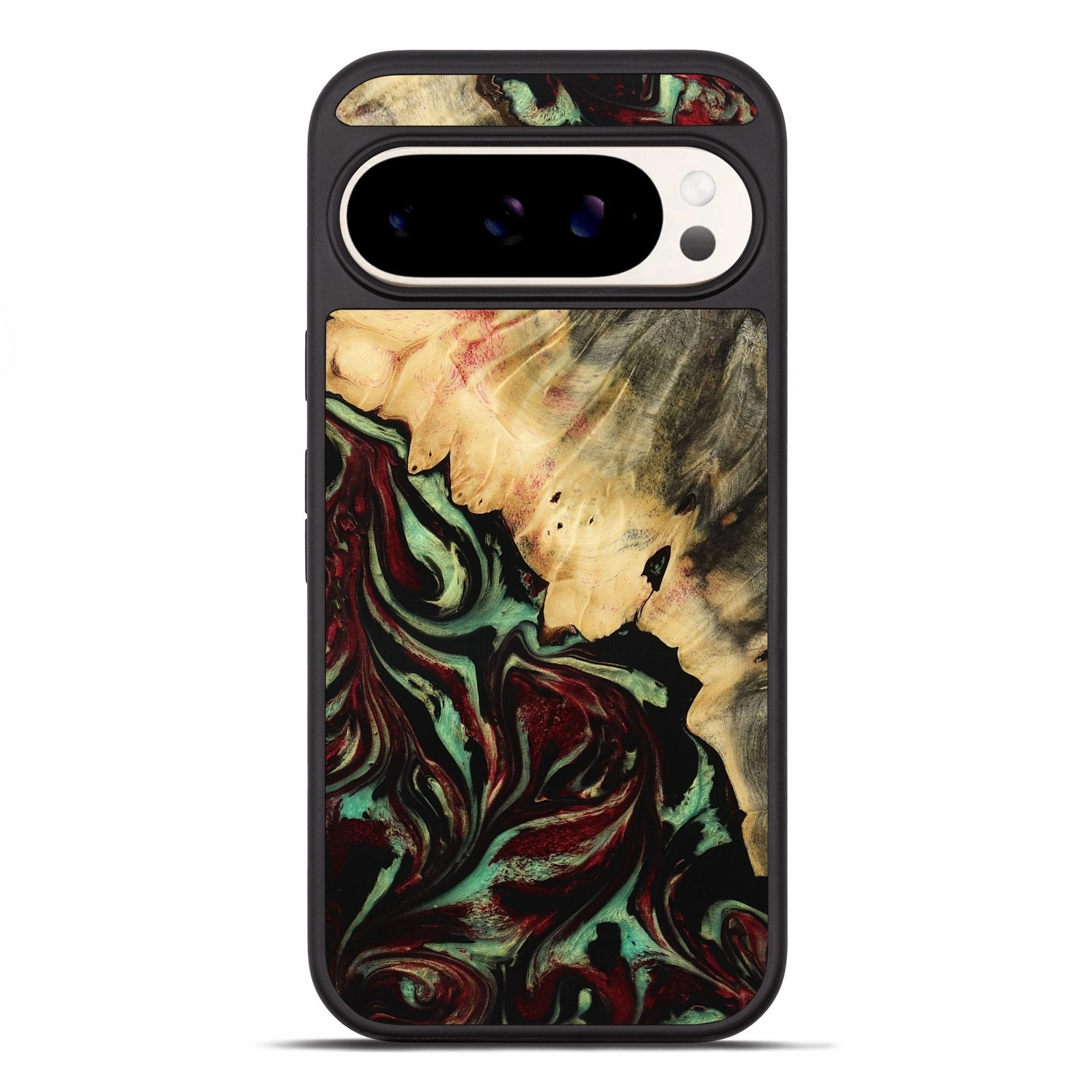 Anti Dust Film Pixel 10 Pro Xl Wood Phone Case - Leonora (Red, 772539)