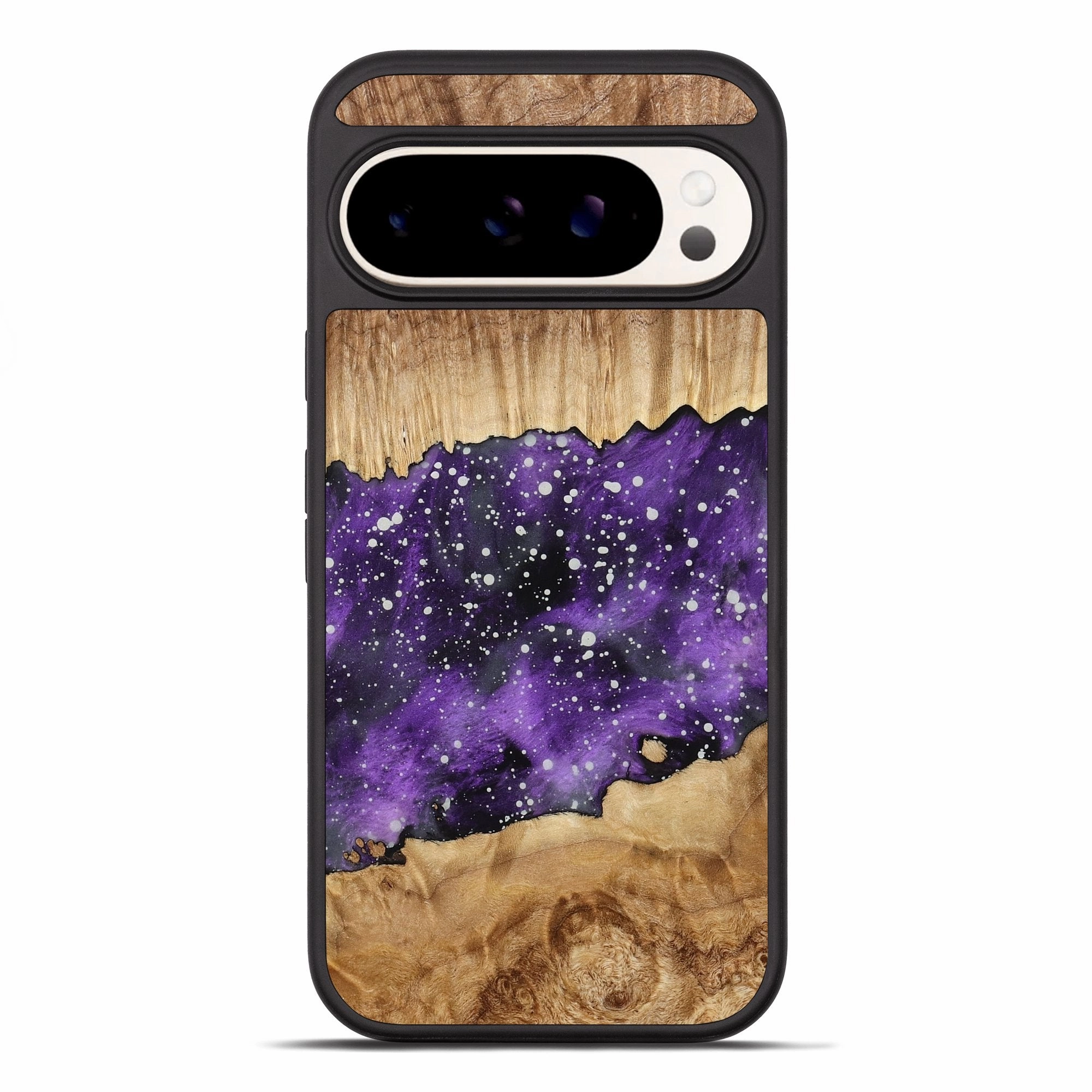 Pixel 10 Pro Xl Wood Phone Case - Trish (Cosmos, 775081) Anti Oil Film Anti Scratch Screen