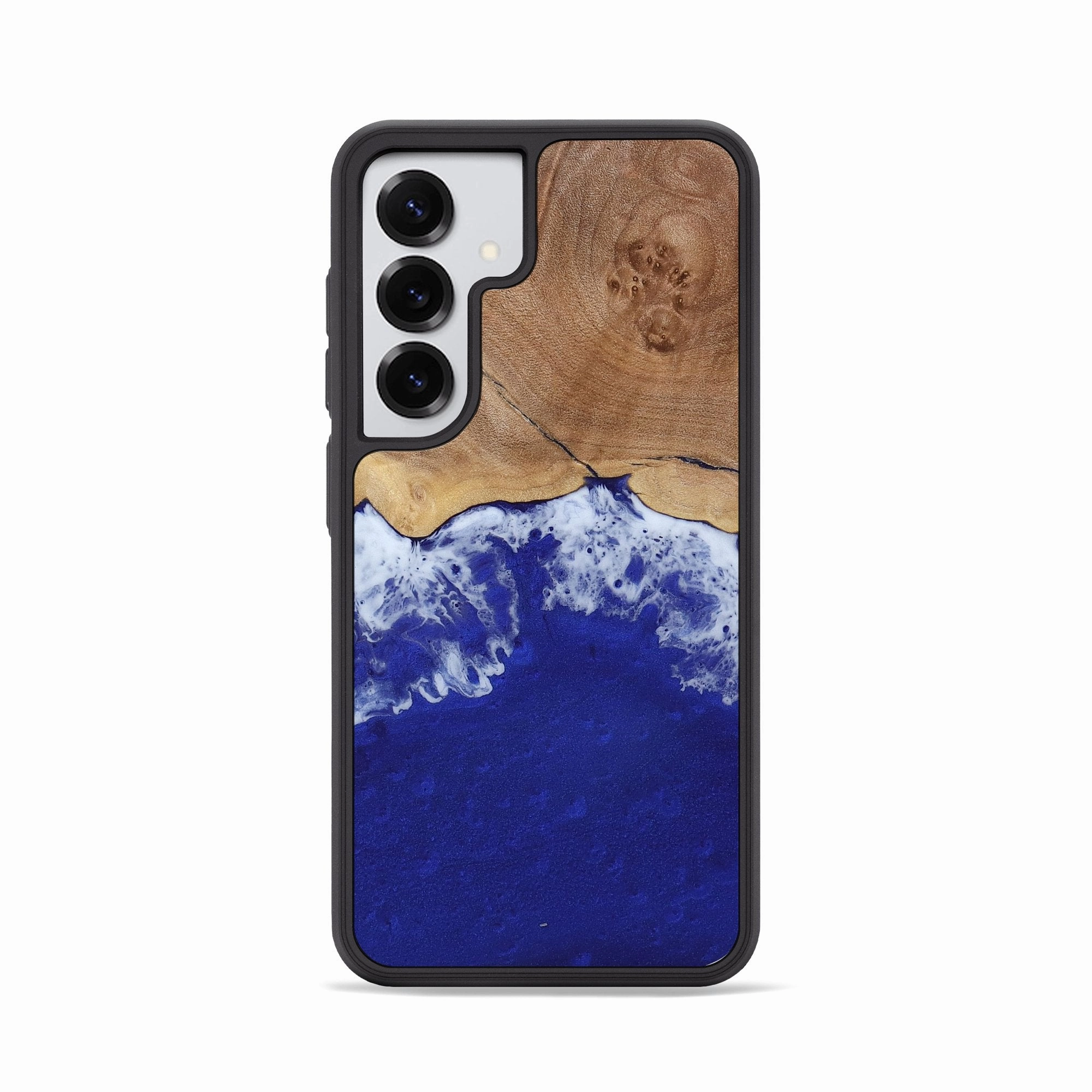 Anti Glare Galaxy S25 Wood Phone Case - Daisy (Coastal, 780119)