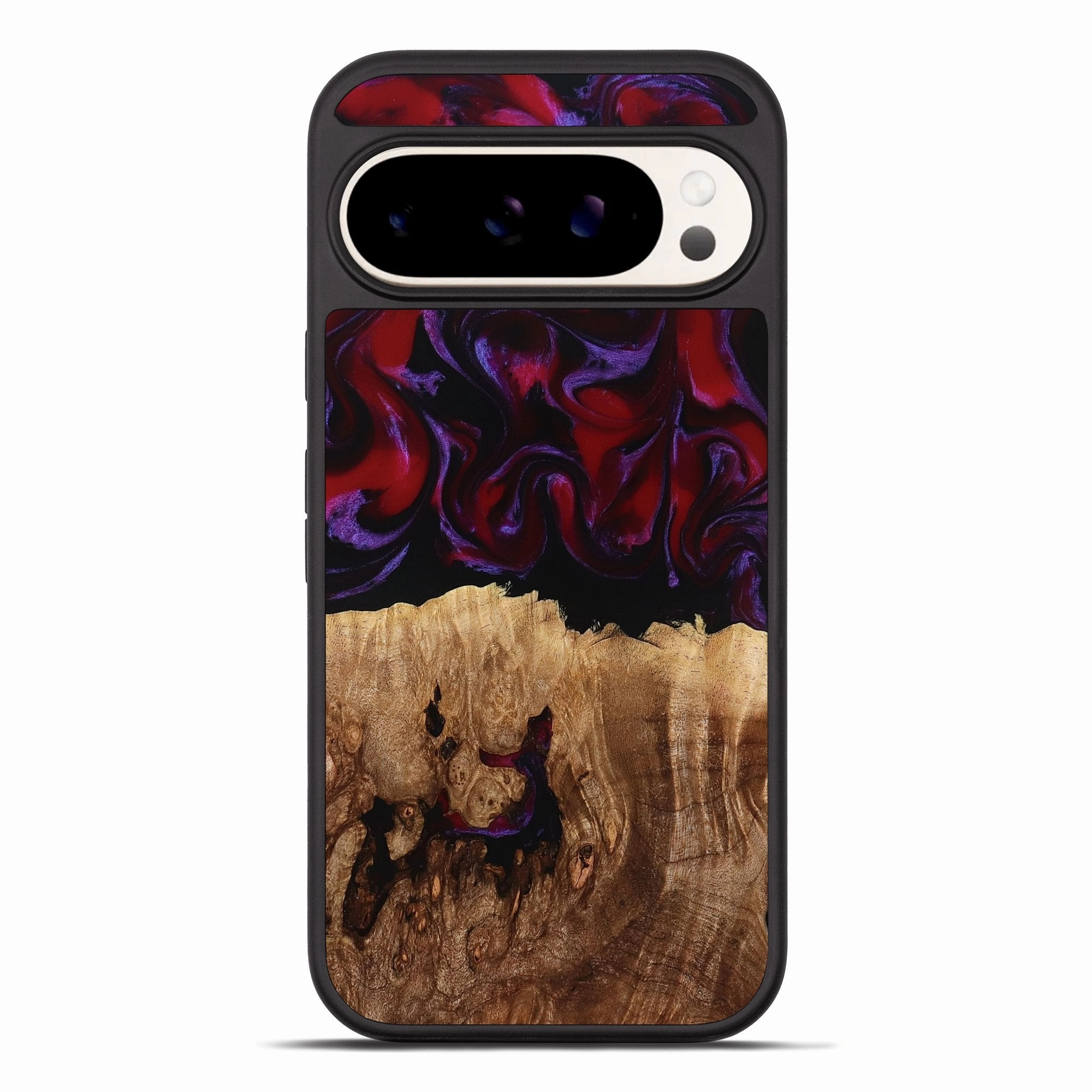 Case Friendly Anti Spy Pixel 10 Pro Xl Wood Phone Case - Jacey (Red, 780162)