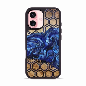 Iphone 16 Wood Phone Case - Taliyah (Pattern, 776765) Anti Reflection Coating Shock Guard