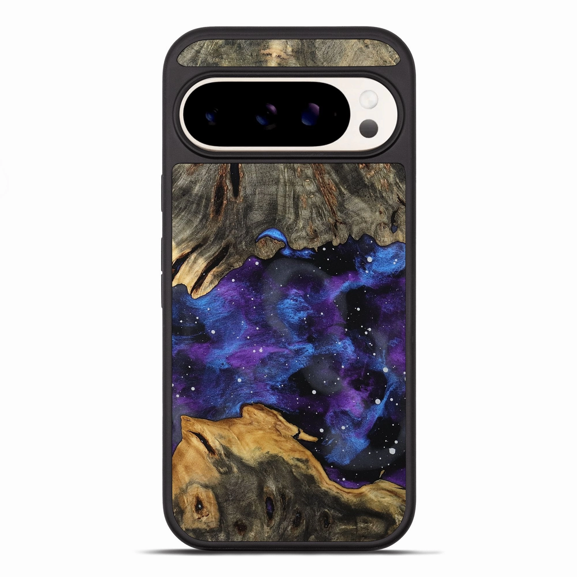 Pixel 10 Pro Xl Wood Phone Case - Jaquan (Cosmos, 781904) Anti Finger Mark Easy Installation