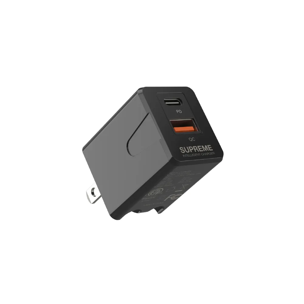 Charging Safety Supreme Pro Pd Dual Ports Charger 20W Us Version