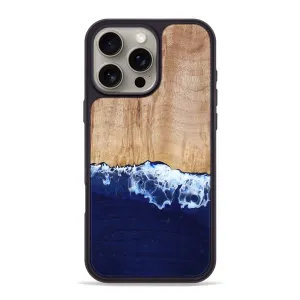 Screen Defense Anti Fingerprint Shield Iphone 16 Pro Max Wood Phone Case - Briley (Coastal, 778700)