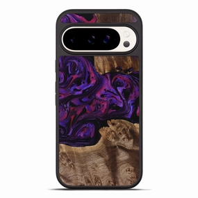 Anti Reflection Pixel 10 Pro Xl Wood Phone Case - Steve (Purple, 771633)