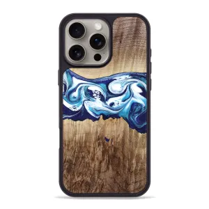 Scratch Protection Iphone 16 Pro Max Wood Phone Case - Miller (Blue, 778826)