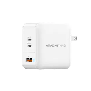 Auto Stop Charging Cable Guard Thunder Pro Gan Pd66W 2C1A Charger | Us/Uk/Eu