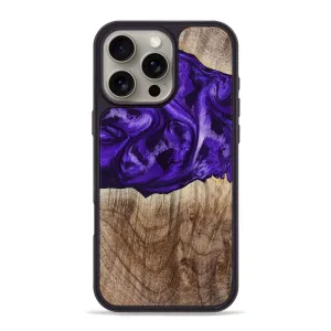Iphone 16 Pro Max Wood Phone Case - Westin (Purple, 778278) Scratch Protection