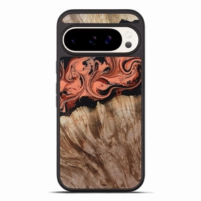 Pixel 10 Pro Xl Wood Phone Case - Cal (Red, 781660) Anti Oil Film