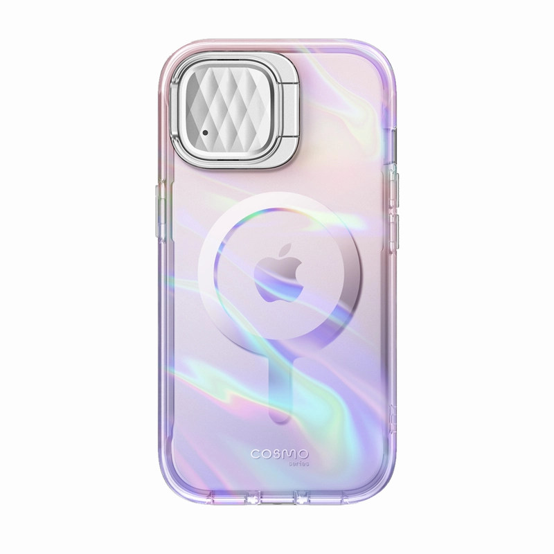 Iphone 14 Cosmo Mag Case - Pink Laser Anti Glare Ultra Clear