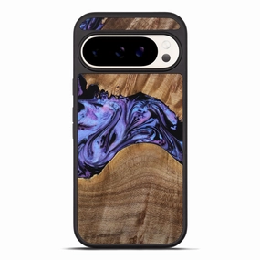 Pixel 10 Pro Xl Wood Phone Case - Macy (Purple, 771813) Impact Resistant