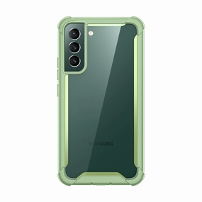 Galaxy S22 Plus Ares Clear Rugged Case -  Green Crystal Clear Anti Finger Oil Coating