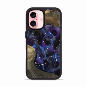 Anti Finger Smudge Smooth Touch Iphone 16 Wood Phone Case - Carmelo (Cosmos, 781977)