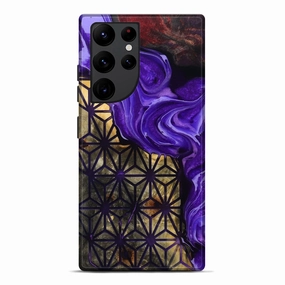 Galaxy S22 Ultra Wood Live Edge Phone Case - Luann (Pattern, 781481) Impact Resistant Case Friendly