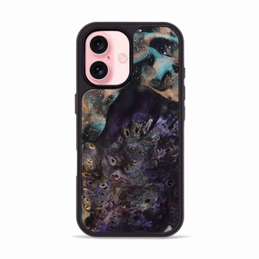 Iphone 16 Wood Phone Case - Myrtie (Cosmos, 781929) Anti Glare Film Anti Scratch Shield