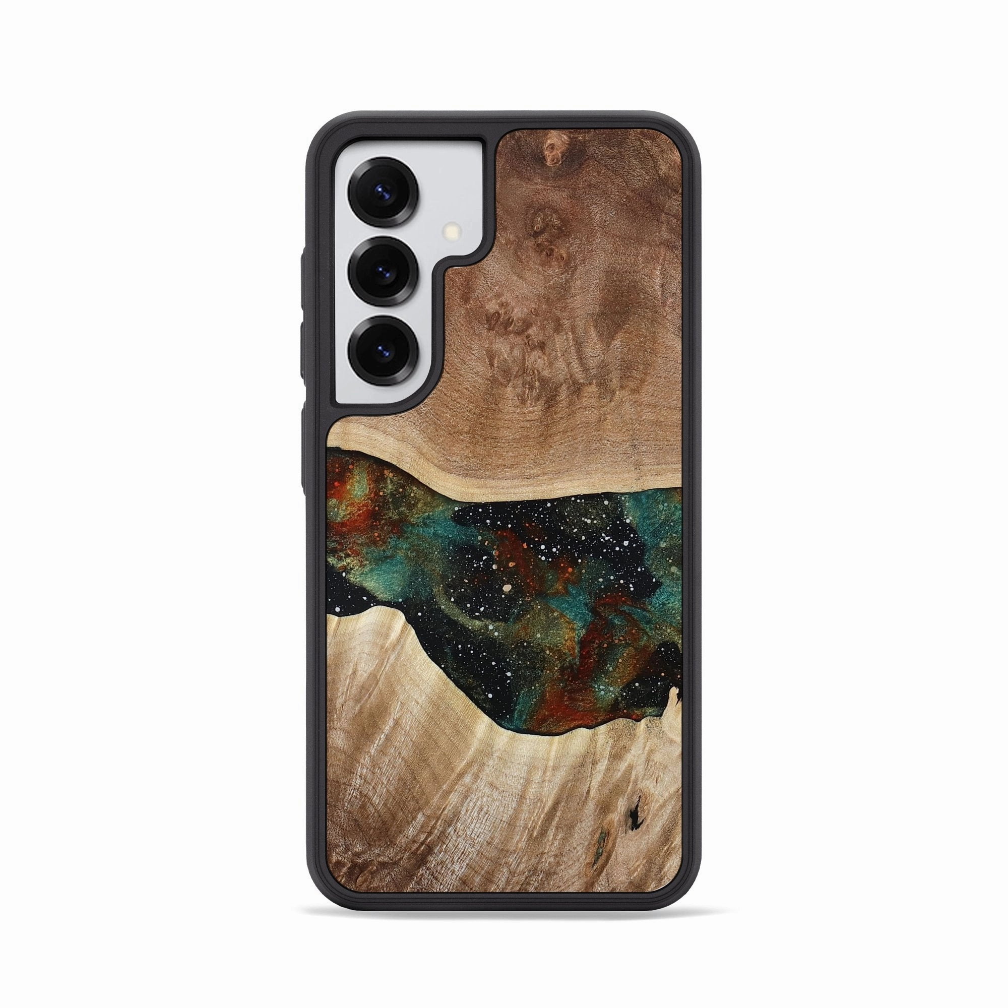 Anti Static Film Galaxy S25 Wood Phone Case - Braydon (Cosmos, 781502)