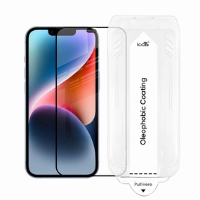 Reinforced Corners Icruze Tempered Glass Iphone 16 Pro