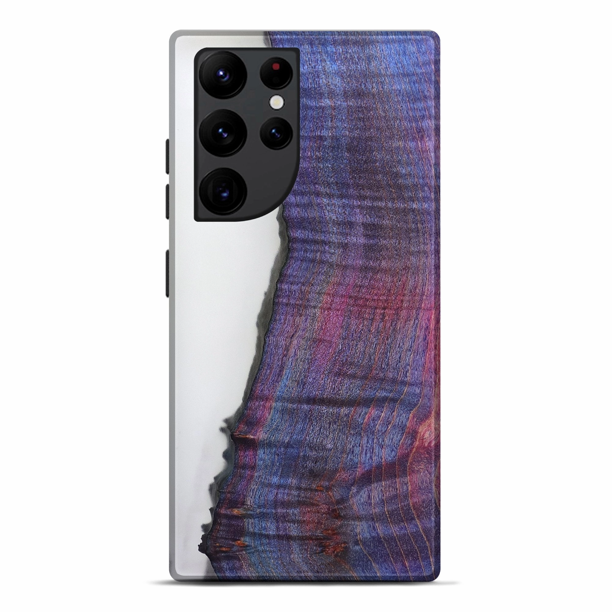 Anti Finger Mark Film Galaxy S22 Ultra Wood Live Edge Phone Case - Liberty (Clear, 780031)