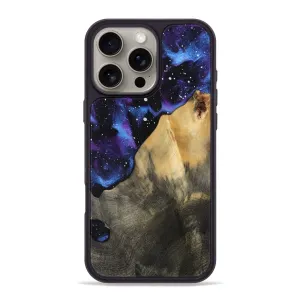 Iphone 16 Pro Max Wood Phone Case - Harve (Cosmos, 781961) Bubble Free Screen Fingerprint Repellent