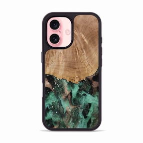 HD Clarity Drop Protection Iphone 16 Wood Phone Case - Jayce (Cosmos, 772482)